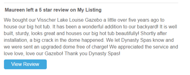 Review Management Best Practices 2 Review Example 2